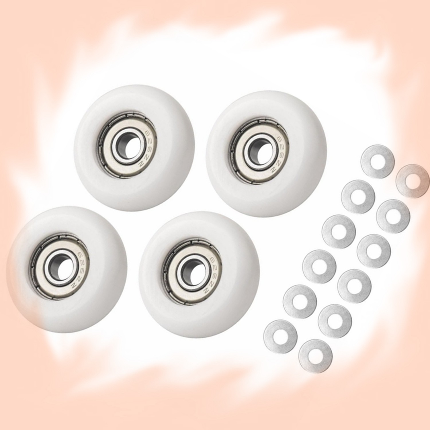 WHEELS/ROLLERS COMPATIVLE WITH TOTAL GYM MODELS 2000,3000 XL