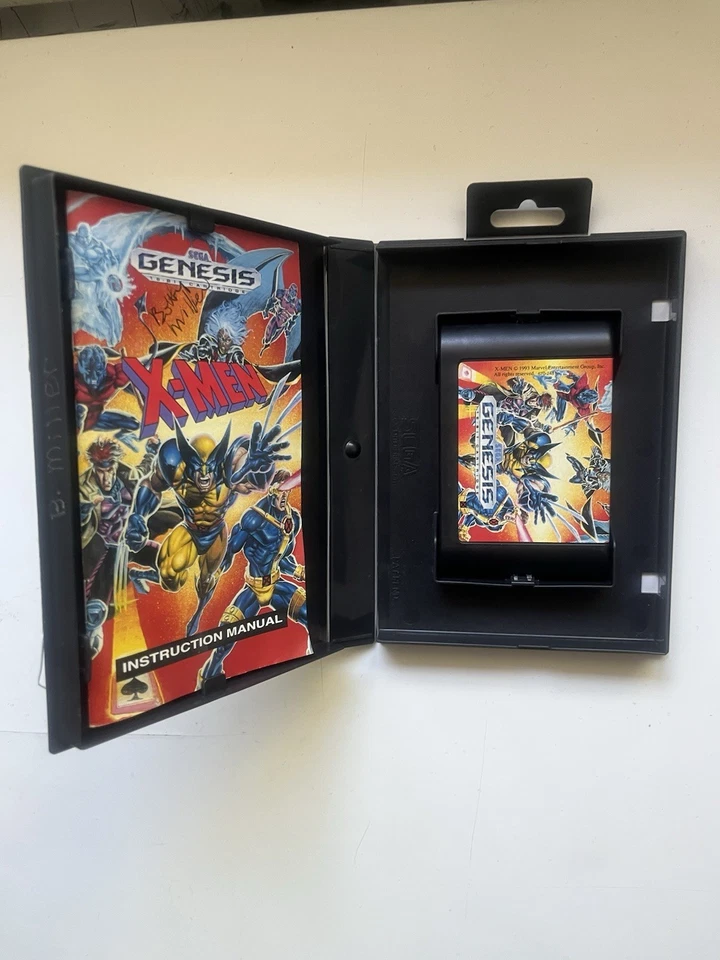 JUEGO X-MEN SEGA GENESIS + ESTUCHE + MANUAL Auténtico Probado Foto 2 de 4