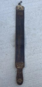Vintage King Razor Indiana Leather Straight Razor Straps Sharpening Barber Chair