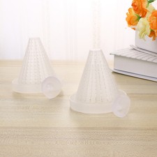  3 Pcs Other Fish and Aquarium Supplies Red Worm Feeding Cone Feeder