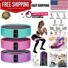 Resistance Bands for Working Out: 3-Set Professional Exercise Bands for Pilat...