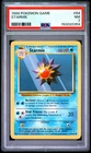 1999 POKEMON BASE SET UNLIMITED #64 STARMIE PSA 7