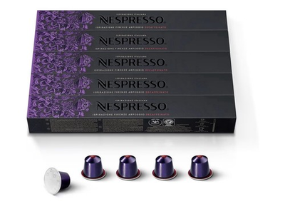 #ad Nespresso Arpeggio Descaffeinato Dark Roast 50 Pods Ispirazione Italiana Exp2 26 $22.00