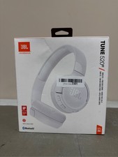 White JBL Tune 520BT Bluetooth Wireless On-Ear Headphones 1