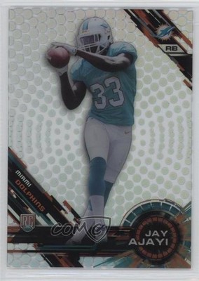 2015 Topps High Tek Pattern 2 Spiral/Dots Jay Ajayi #111 Rookie RC 0a9
