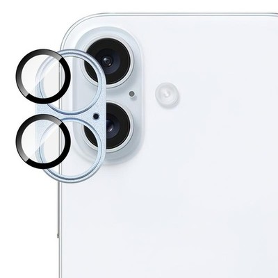 IMAK Metal Armor Schutzfolie für iPhone 16/16 Plus Kamera Blau