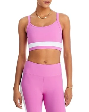 Womens Striped Polyester Sports Bra 196262854335 XLarge RT $48