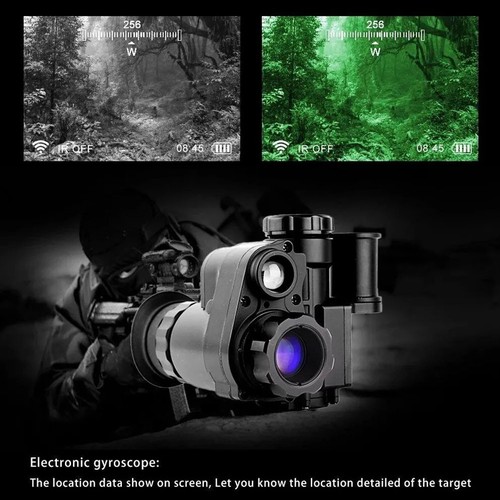 NVG10 Monocular Night Vision Goggles 1080P WiFi for Hunting Observation Helmet - Picture 4 of 21