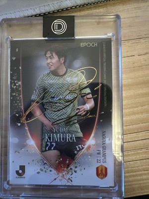2025 Epoch J League Special Card Yudai Kimura Gold Autograph 09/30