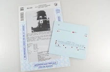 Microscale N Northern Pacific North Coast Limited Passenger Car Decal - 60-208