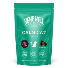 Calm Cat Soft Chews - Anxiety  Stress Relief Formula, Organic Ingredients, S...
