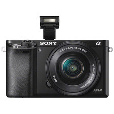Sony Alpha A6000 Digital Camera with 16-50mm Lens 24.3MP Black Date/Time Stamp