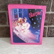 Barbie Bedtime Vintage Carrying Case for Fashion Dolls - Includes Bed 