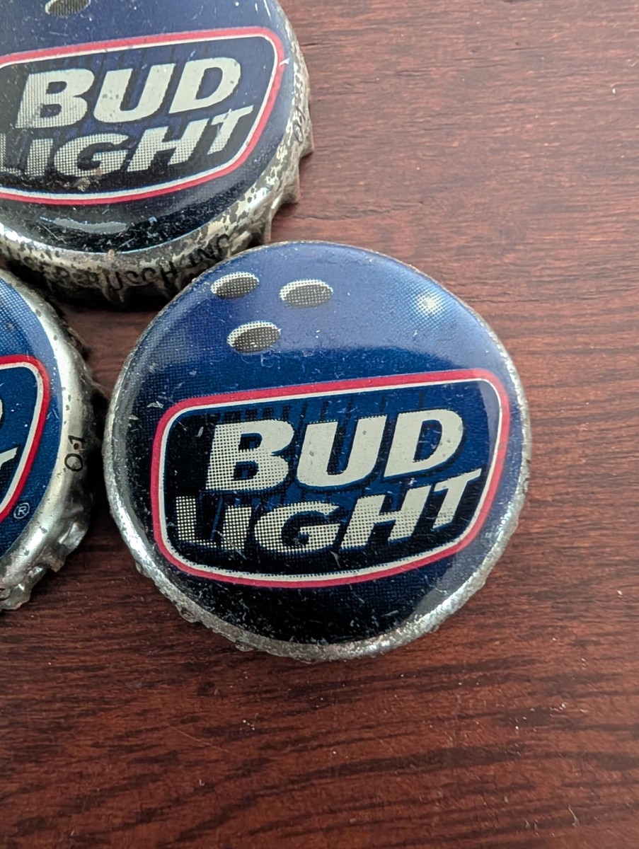 Vintage 90's Bud Light Bowling Ball Beer Bottle Caps (10) | eBay