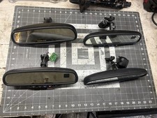 1999-2006 Gm Damaged Rear View Mirror Set Of 4 Read Description Onstar Tempature