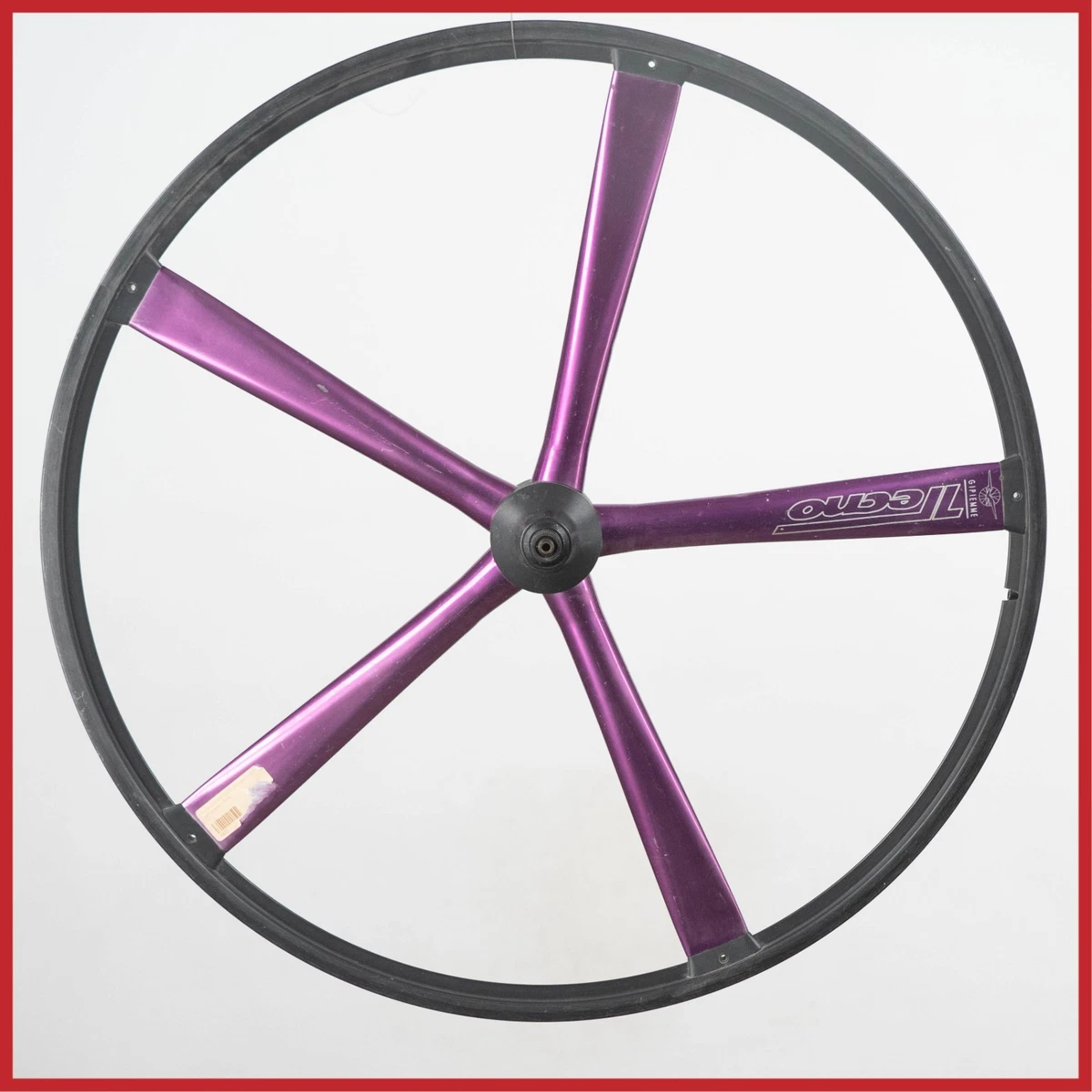 Moyeu Avant Gipiemme Pour Vélo De Piste – 32 Trous – Argent – Vintage NOS Années 70/80 – Neuf De Stock