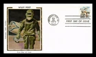 Dr Jim Stamps Wiley Post 25c Airmail First Day Cover Colorano Silk Cachet