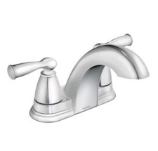 Moen Banbury Bathroom Sink Faucet - Silver 84942 