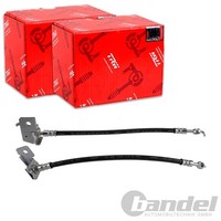 2X Trw BremsschlÄUche Hinten Rechts Links Passend FÜR Hyundai I20 Links+Rechts