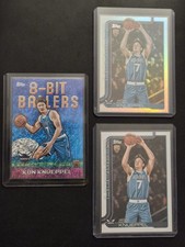 25-26 Topps Basketball Kon Knueppel Base Foil #204/8-BIT BALLERS Foil #8B-34 SP