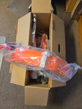 Polisport Plastic Kit Set Orange Black KTM 125 250 380 400 520 SX 2001-2002