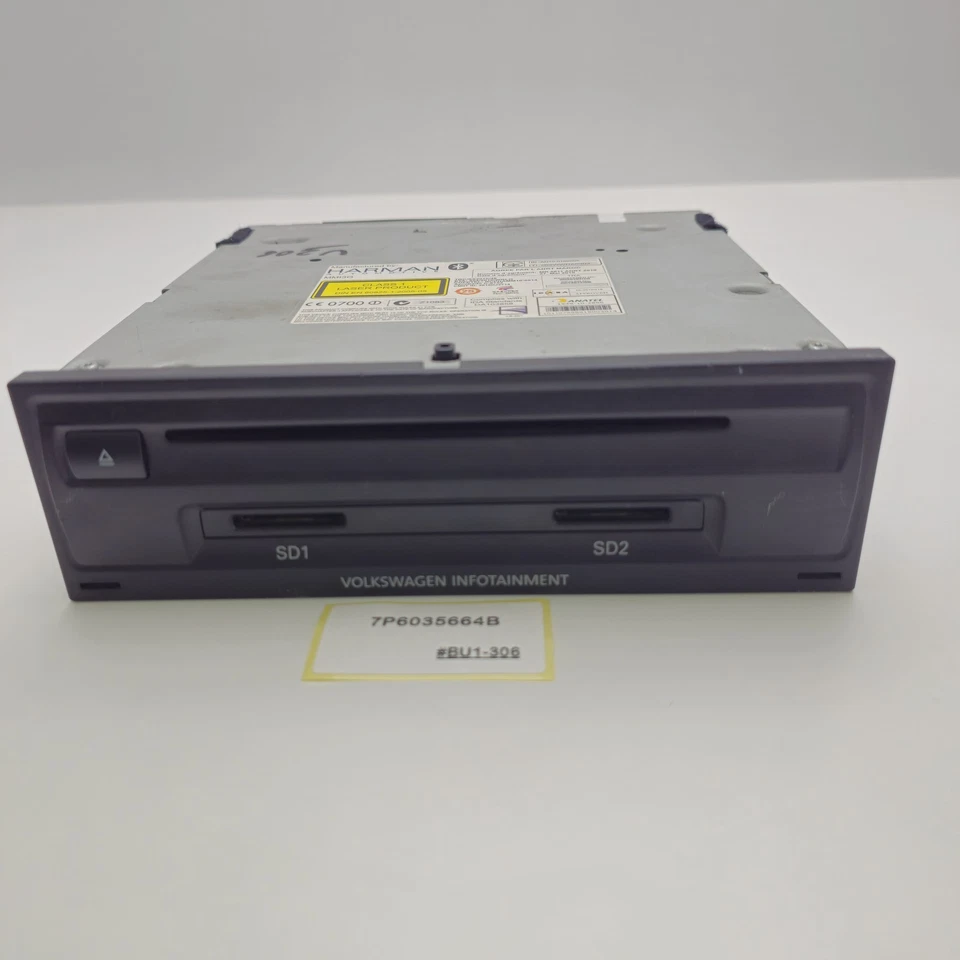 2011-2012 Volkswagen Touareg CONTROL UNIT 7P6035664B - Image 3 of 4