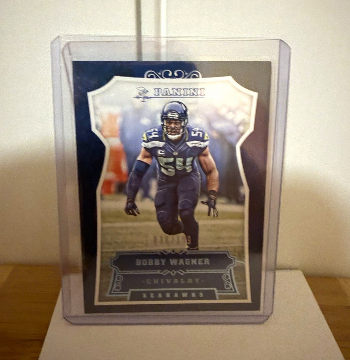 Panini 2016 Football Chivalry Insert Bobby Wagner Seahawks #141 030/199