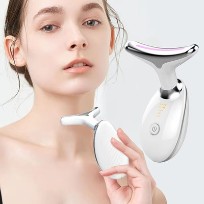 Face And Neck Lifting Device EMS Lifting Massager/Microcurrent/Heating