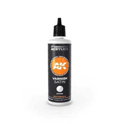 AK Interactive AK11238 - Satin Varnish 100 3rd Generation 100ml - Neu