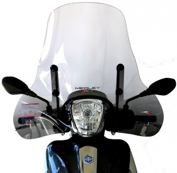 VollstäNdige Windschutzscheibe FüR Piaggio Medley 125 150 2017 2018 2019-image