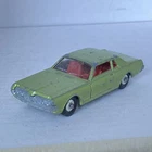 Lesney Matchbox Series No. 62 Mercury Cougar Diecast Car - 1969 - Green & Red.