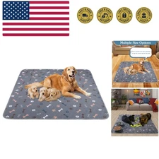 Washable Pee Pads for Dogs, 2Pack Reusable Puppy Pads, Fast Absorbent Dog Pee...