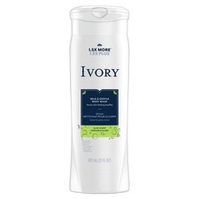 Ivory Body Wash Aloe Scent Mild Gentle Clean Dye Free For All Skin Types 21 oz
