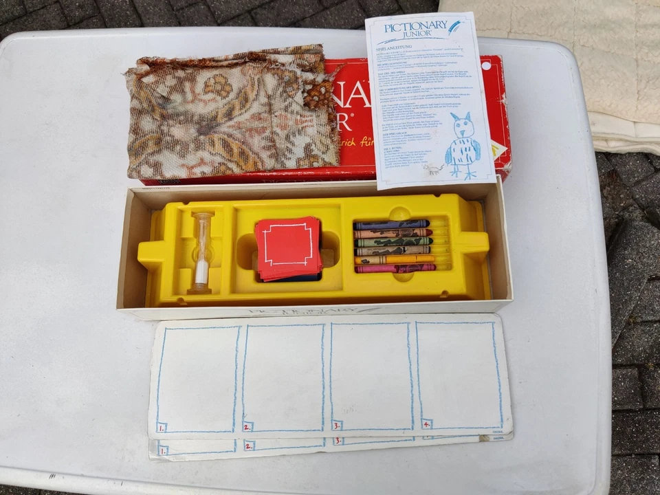 Pictionary - Junior Vintage vollständig - Bild 2 von 2