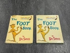 Dr Seuss THE FOOT BOOK 1968 1st Edition With Dust Jacket - See Video