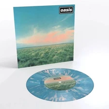Oasis - Whatever | 30th Anniversary | Blue Pink Splatter | 7" | Britpop Classic