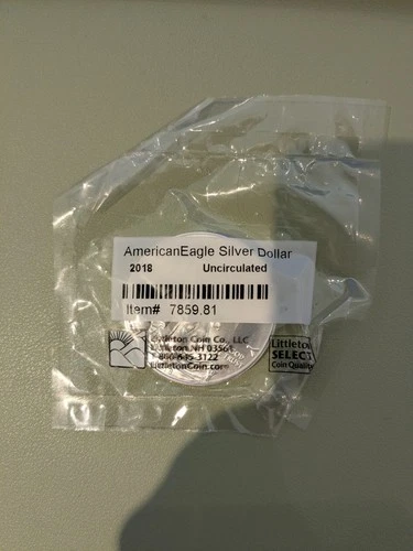 2018 American Eagle Silver Dollar Uncirculated