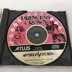 Sega Saturn Princess Crown ATLUS 1997 video game SS Japan F/S