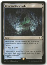 Drowned Catacomb #305 (NM) Lord of the Rings LTC Magic MTG