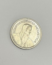 Circulated 5 Fr, Confoederatio Helvetica, 1988