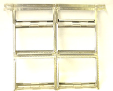 Kodak No.4 8x10" stainless steel film hangers for 4x5" negatives. Two of them