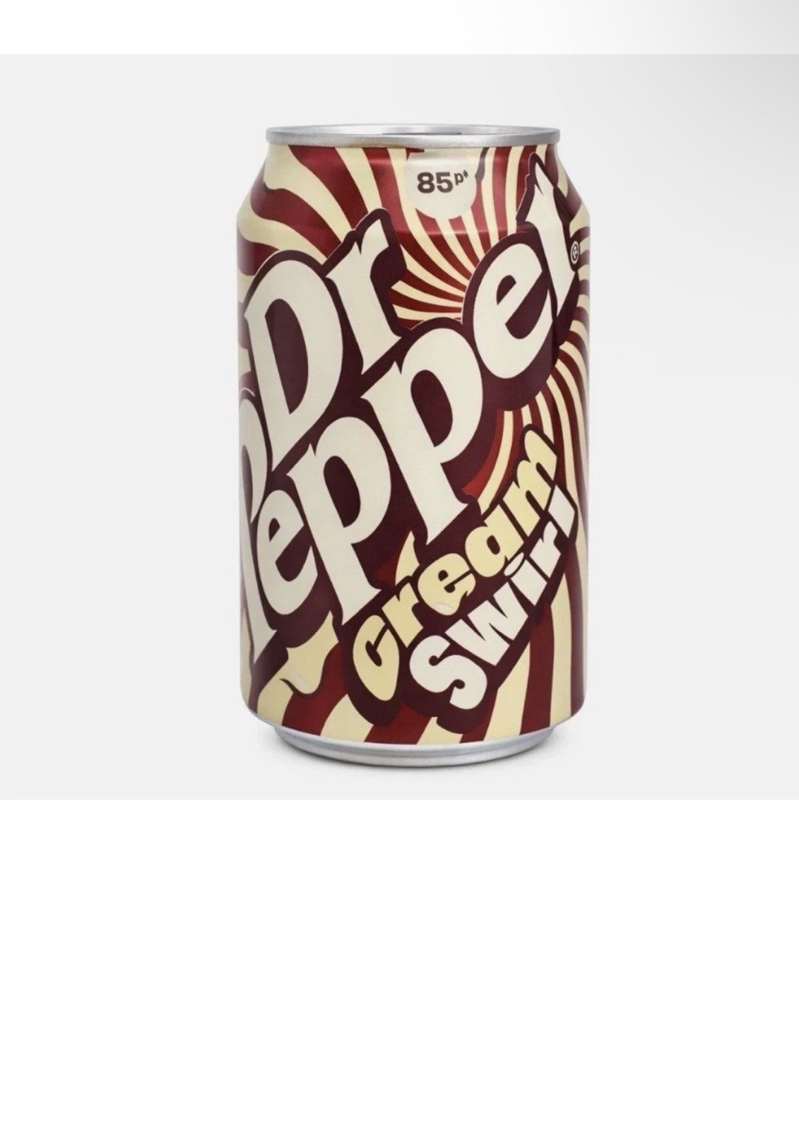 DR PEPPER nuevas latas de crema remolino 12 x 330 ml primera vez en eBay - envío rápido