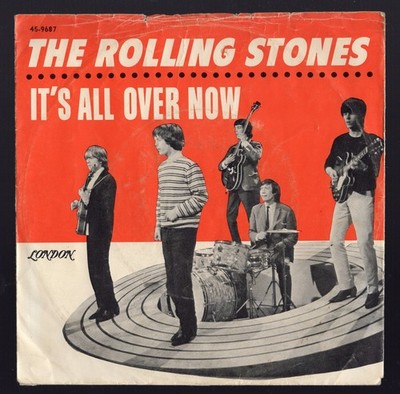 The Rolling Stones / Its All Over Now / Original 45 Picture Sleeve & RECORD TOO