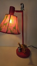 Dunelm Giraffe & Pingu Table Lamp Lampshade Light 