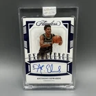 Anthony Edwards 2022-23 Panini Flawless #4/8 Blue Excellence Auto Autograph Mint