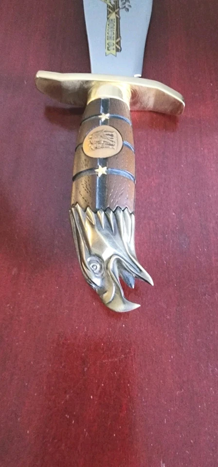 CUCHILLO CONMEMORATIVO FRANKLIN COMO NUEVO HÉROES DE VIETNAM "PARA HONRAR A TODOS LOS QUE SIRVIERON" Foto 4 de 4