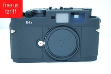 Fotocamera pellicola telemetro "Top MINT" Voigtlander Bessa R4A nera Leica M #5988
