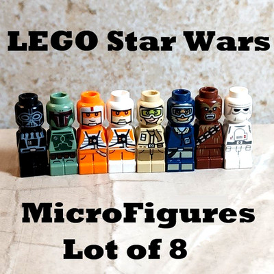 LEGO Star Wars Microfigure Darth Micro figure Luke Chewy Leia Snow ULTRA RARE