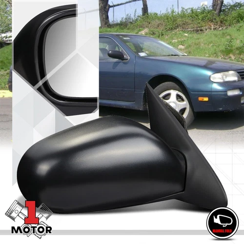 [Right]Passenger Side Manual Adjust Car Mirror Rear View for 93-97 Nissan Altima