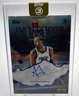 2025-26 Topps Three Alex Sarr #RS-AS Raindrops Signatures Blue 7/15 Auto Wizards
